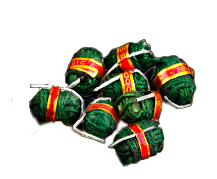 jute twine bomb